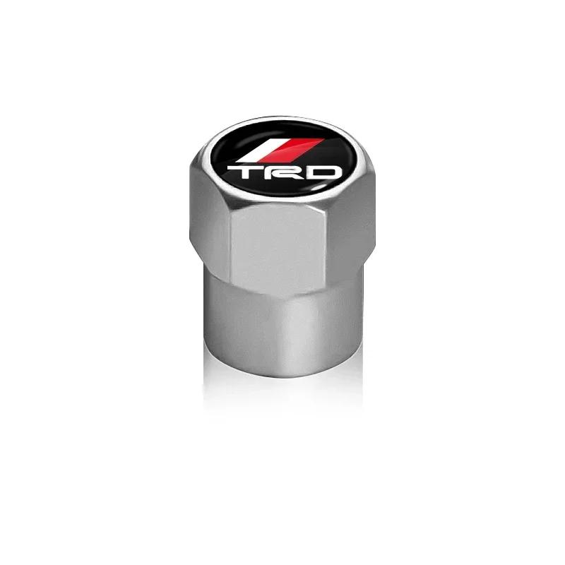 Car Tyre Hexagonal Valve Stem Cover Dust Caps Accessories For Toyota TRD RAV4 Avensis Yaris Levin Crown Vios Sienna Corolla