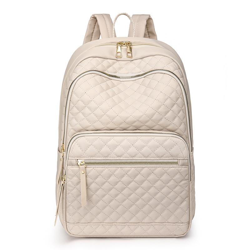 Large Capacity Backpack for Women Casual Student Schoolbag Personalized Fashion Korean Version Simple Outdoor Travel Bag