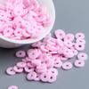 10g DIY Solid Color Polymer Clay Beads for Bracelets & Necklaces - Handmade Spacer Beads