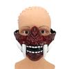 Halloween Red Prajna Mask cosplay Japanese-style half-face Hannya mask for parties and events