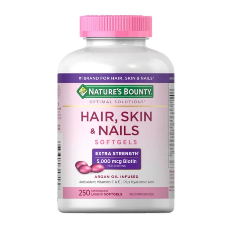 Nature's Bounty Hair Skin Nail 250 Softgels