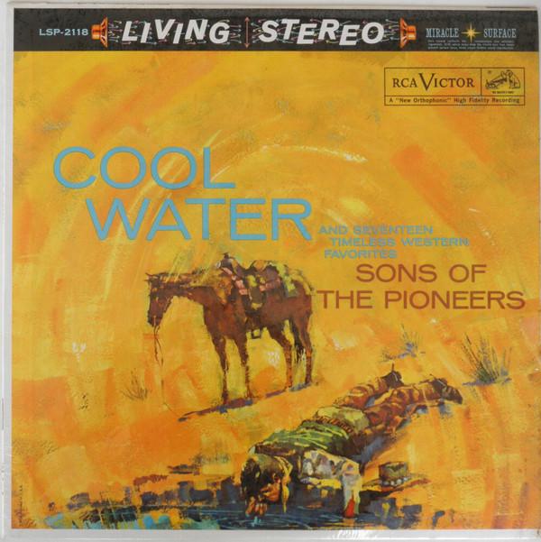 LP Record SONS OF PIONEERS - Cool Water (And Seventeen Timeless  LSP2118 RCA Victor 1960 US Folk Used