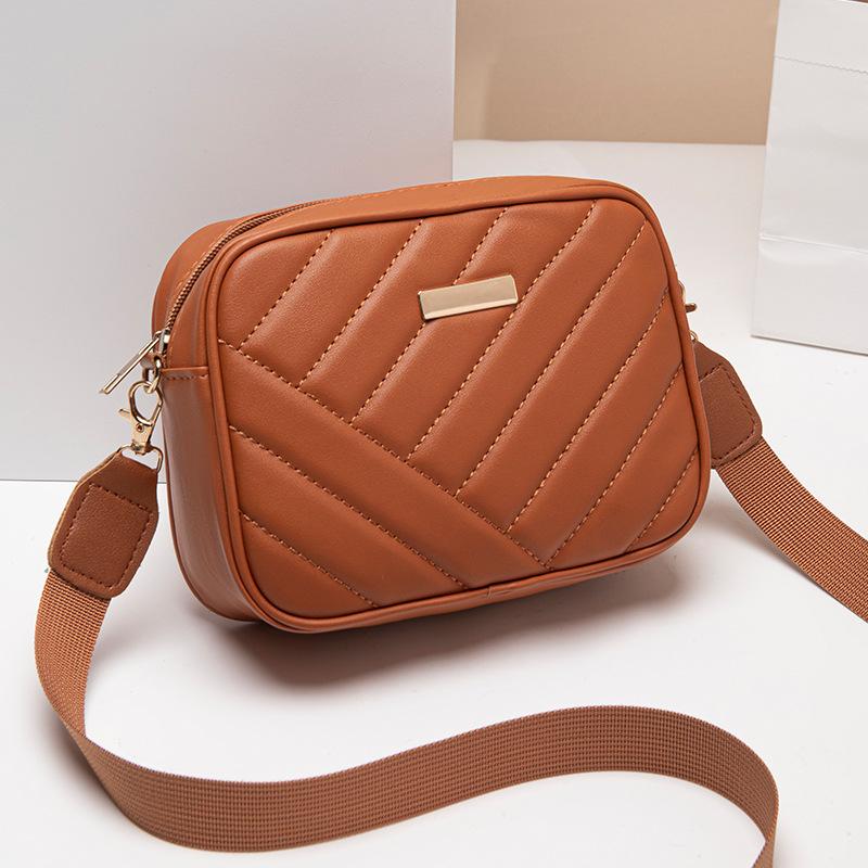 New Fashion Camera Bag, Diamond Messenger Bag, Women's New Storage Bag, One Shoulder Mobile Phone Bag.