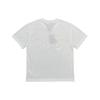 Men's Air Jordan SS22 DNA Colorblock Numeric Printing Mesh Breathable Short Sleeve White T-Shirt DJ6387-100