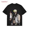 RHEA RIPLEY x TERRIFIER V2 T-shirt, Brottningsgrafiskt T-shirt, Brottare T-shirt