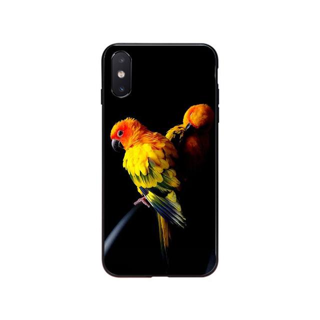 

Чехол для телефона с изображением попугая и птицы для Iphone 14 13 Pro Max 12mini 12 11 Promax Xs Max Xr Se2 8 7 Plus X iphone 11ProMax