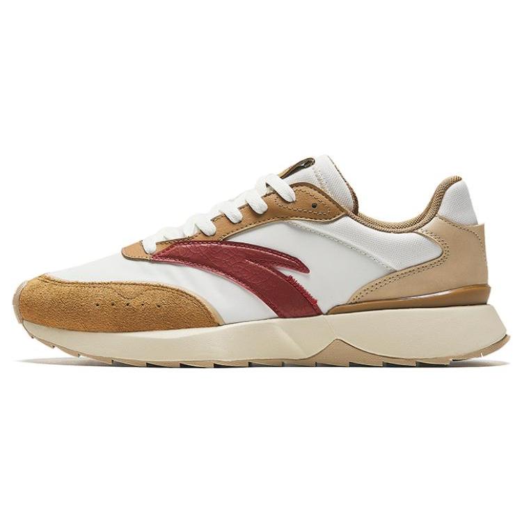 

New Anta Anti Slip Wear Resistant Low Top Sports Casual Shoes Men s White Brown Red 112338879-4 43