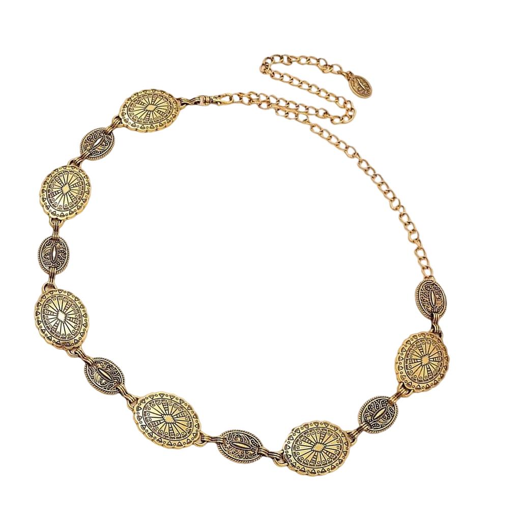 Elegant Adjustable Length Waist Chain Handmade Ethnic Style Belt Bohemian Jewelry for Vacation Travel and Everyday Wear