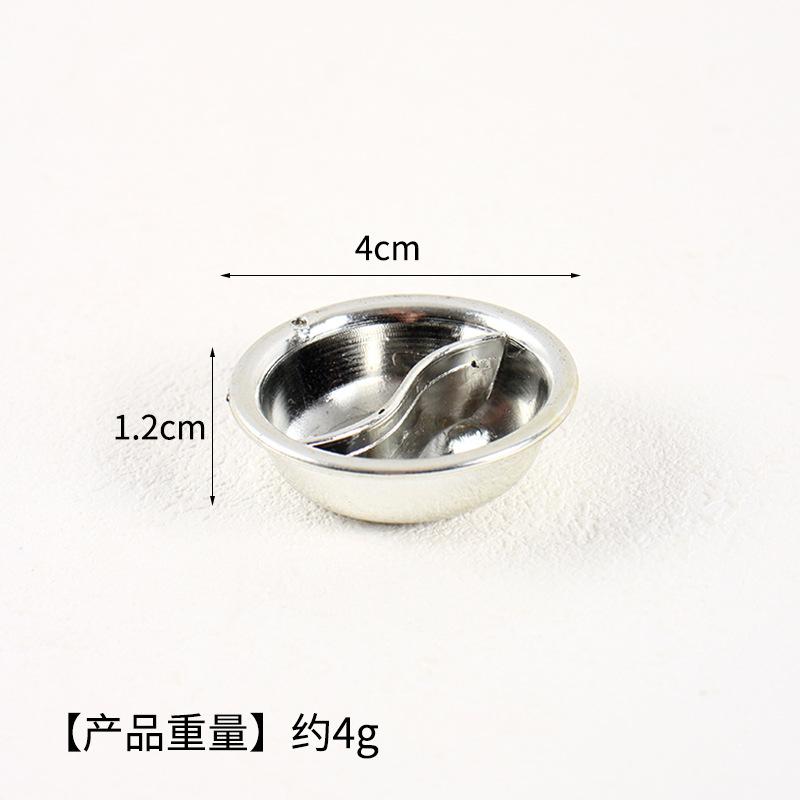 Mini Miniature Simulation Plate Small Bowl Tableware Diy Food Play Accessories Mini Container Play House Kitchen Toys