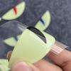 Reflective Devil's Eye Stickers For Car and Motorcycle Decor Luminous Improves Night Visibility Safety Durability Fashion