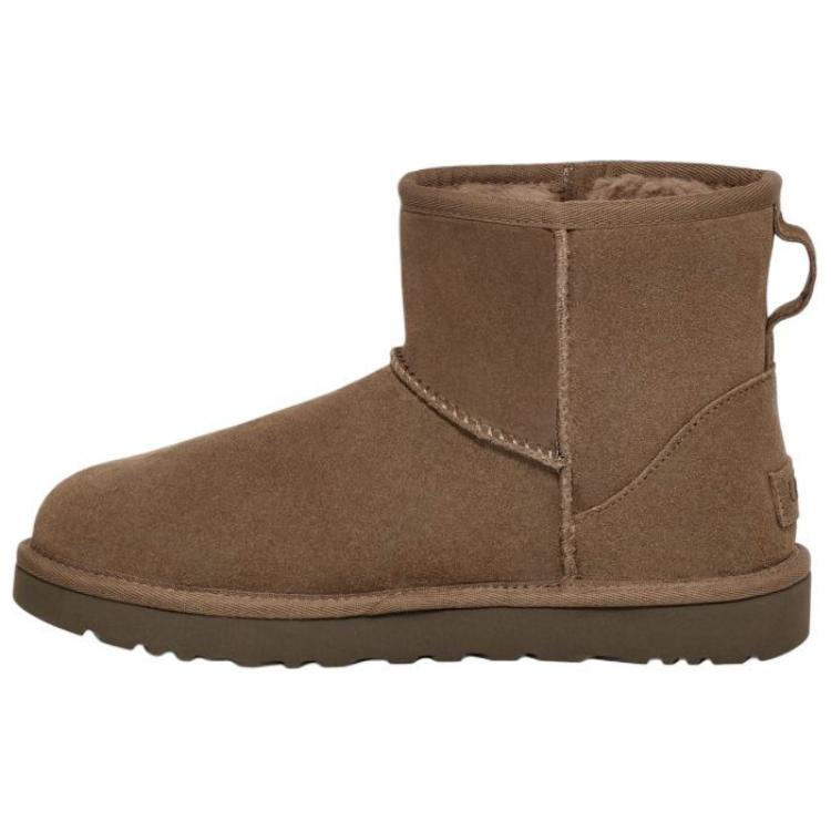 UGG Classic Mini Warm Fashion Comfortable Short Snow Boots Women Boots Brown 1151230-HCK