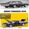 1:32 Alloy "Fast and Furious" Dodge Car Model with Sound and Light Die-cast Toy Car Pull Back Car Collection Ornaments Boys Gift Children's Toy