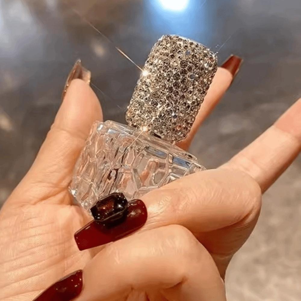 10ML Rhinestone Perfume Bottle Creative Rhinestone Oil Diffuser Bottle Home Decor