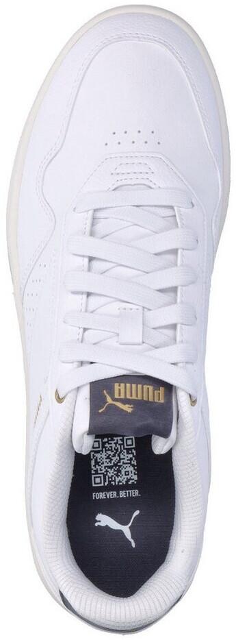 Кроссовки Puma Court Classic белый/галактический серый/золотой