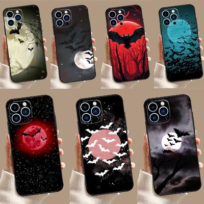Gothic Horror Bats Full Moon Case For Honor 200 Pro 400 50 70 90 X9a X9b X9c X9d X8b X8c Win Magic 7 Lite 5 6 8 Pro Cover