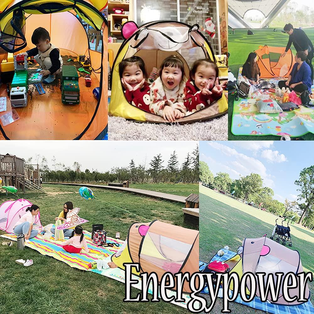 EnergyPower Mini-Zelt, Schickes Pop-Up-Zelt, Innen- und Außennutzung, 180cm Große Größe, Schutz vor Insektenstichen, Faltbar, Ein-Touch-Zelt, Moskitonetz, Sicher
