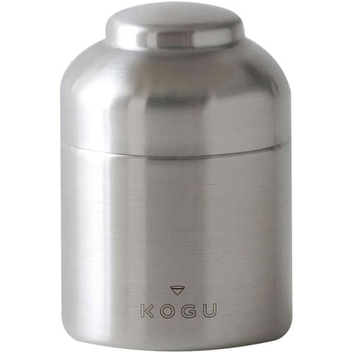 KOGU Coffee Storage Container/Coffee Canister [Made in Japan] Dishwasher Safe with Inner Lid, Airtight, Light-Blocking, Preserves Freshness, Holds 100