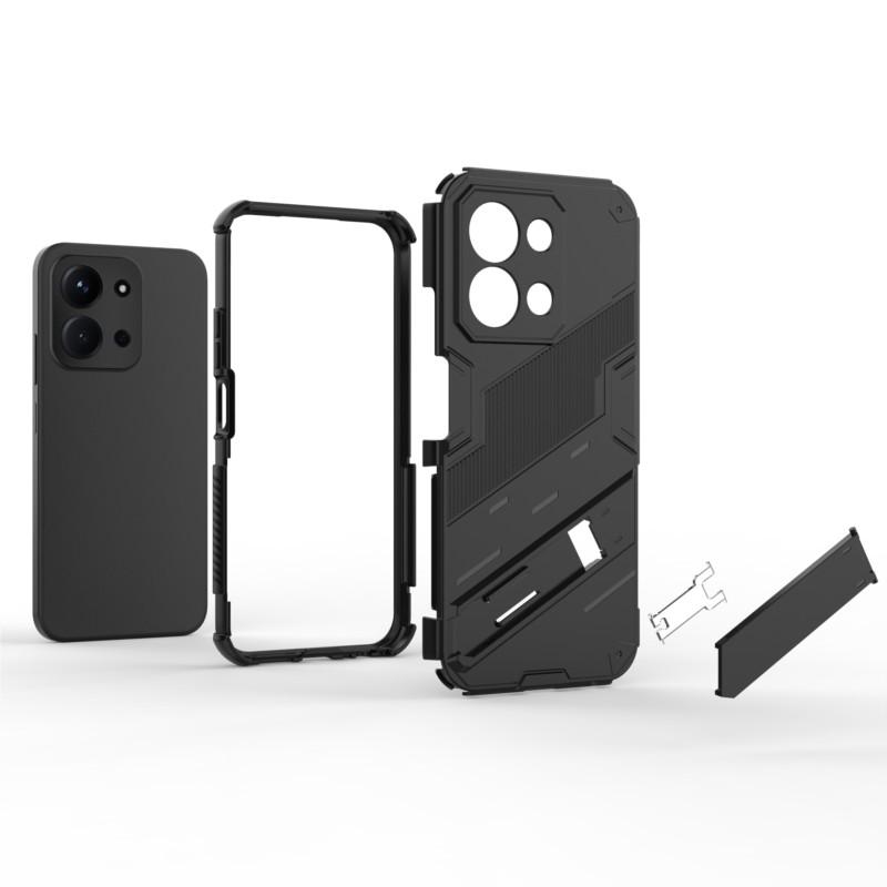 For Xiaomi Redmi 15C 4G Case For Case for Redmi 15C 5G Punk Stlye Phone Holder Protective Armor Bumper Cover Xiaomi Redmi 15C 5G