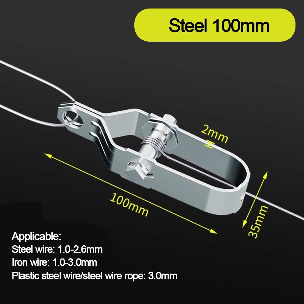 Galvanised Cable Tensioner Silver Wire Ratchet Tensioner New Tensioning Cable  Home