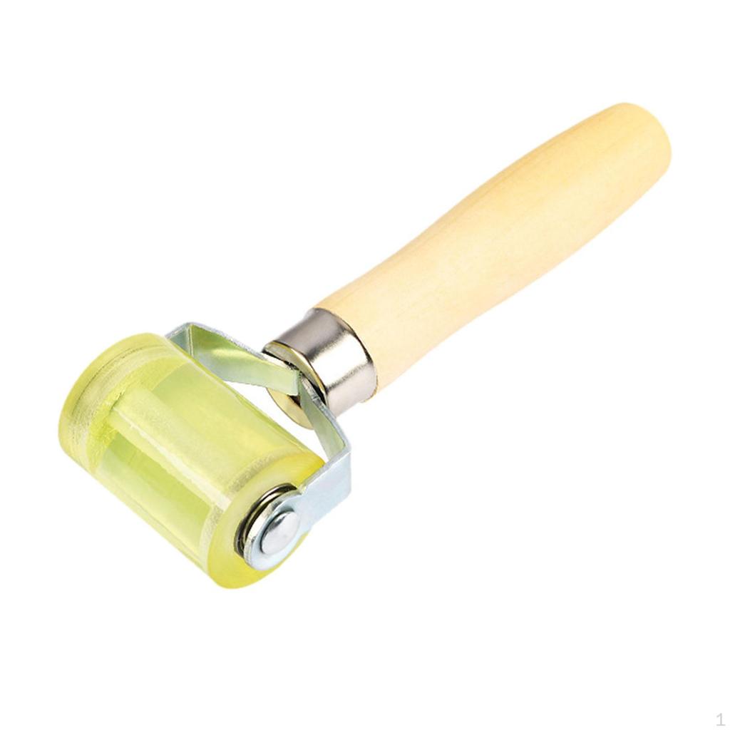 Car Sound Deadening Roller Application Rolling Wheel Maintenance Automotive Wood Handle Smoothing