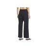 Nike Dri-Fit Simple Solid Comfortable Quick-Dry High-Waisted Wide-Leg Woven Casual Pants Women Pants Black Dark-Smoke-Grey HQ0236-010