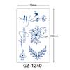Herbal Tattoo Stickers, Juice Tattoo Stickers, Semi-Permanent English Letter Tattoo Stickers Tattoo