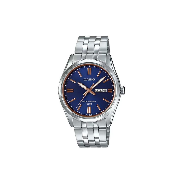 Casio Men Standard Series 38mm Blue Watch MTP1335D-2A2 MTP1335D-2A2