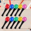 10 Pieces Maracas Hand Rattle Shakers Easy To Learn Noisemaker Musical Instrument Party Favor Shaker