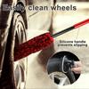 Car Wheel Cleaning Brush Non-scratching Car Wash Super Brush Portable Detailing Brush Car Maintenance Cleaning Tools