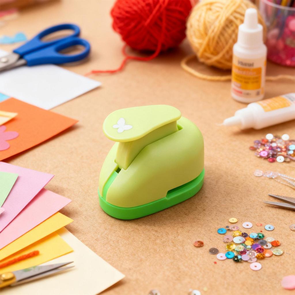 Paper Punch Scrapbooking Crafting Supplies Butterfly Shape Hole Punch DIY Embossing Punch Scrapbooking Machine Paper Cutting