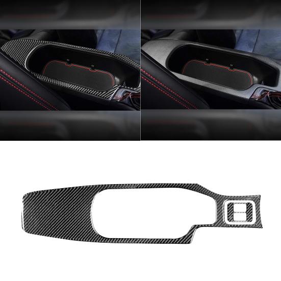 

2 шт. отделка панели из карбона, простая установка на наклейку, защитное волокно, подстаканник для центральной консоли, подлокотник
