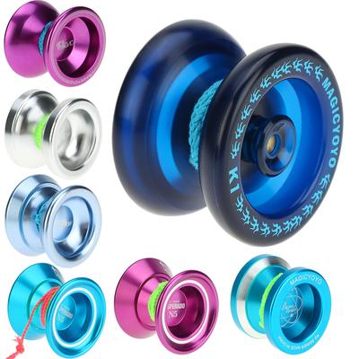 Yoyo magique professionnel K1 Spin ABS Yoyo 8 roulements à billes KK avec ficelle rotative pour enfants