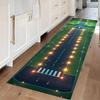 Night Airport Runway Print Runner Rug Anti-slip Long Floor Mat for Hallway Airplane Themed Soft Carpet for Kids Playroom Bedroom