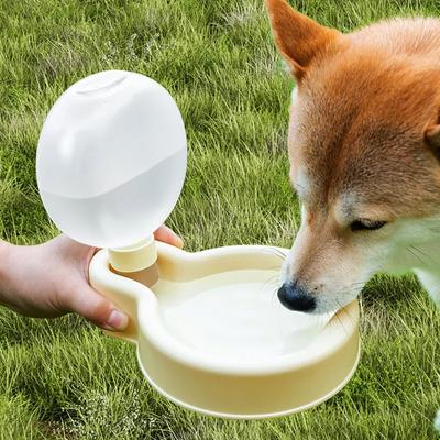 Haustier Outdoor Wasserspender Katzen Faltbarer Trinknapf 500ml Tragbare Katze Hund Wasserflasche Versiegelt Reisen Welpen Futterspender Haustierbedarf
