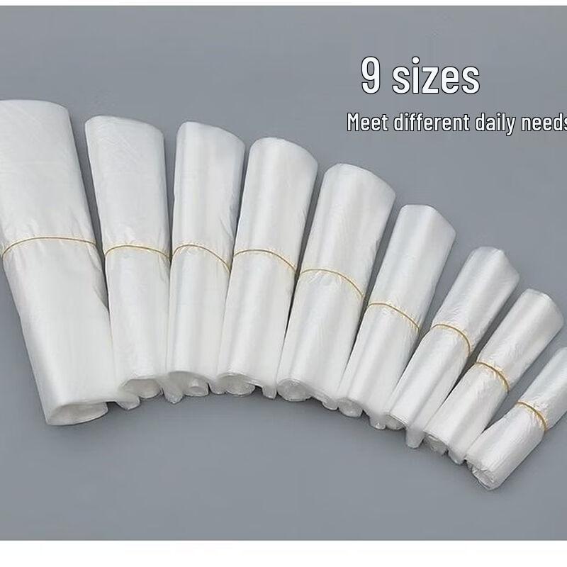 Miaociao Disposable Plastic T-Shirt Bags