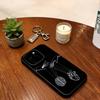 Line Bondage  Phone Case For iPhone 17,16,15,14,13,12,11 Plus,Pro Max,XS,Soft Silicone Black Cover