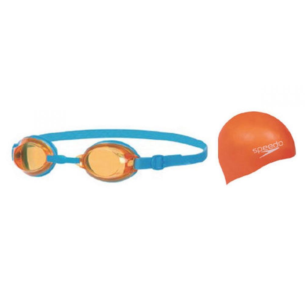 

Speedo Junior Jet Swim Set 41560818 Unisex Sunglasses Blue/00