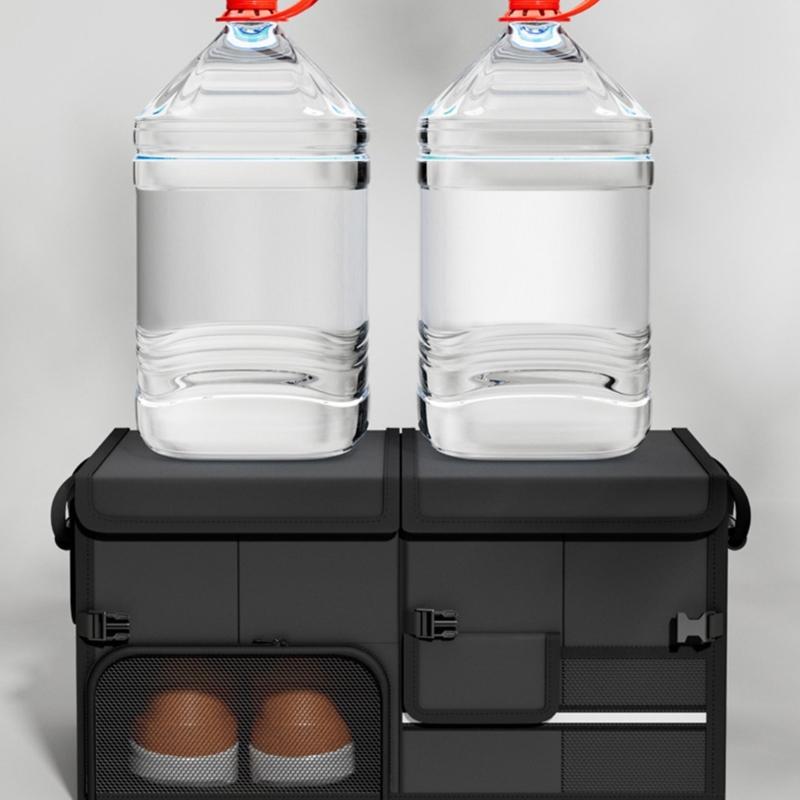 Car Organizers Foldable Storage Bin Trunk Organizers Glove Compartment Box for Efficient Space Saving and Organization