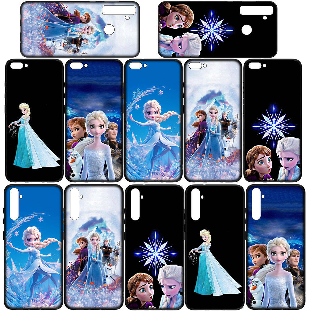 for iPhone 17 16 15 Xiaomi Poco F7 F8 X7 X6 C85 C75 C71 M8 Redmi Note 14 13 12 11 Pro Max 14C 13C 15C A3 A4 Phone Case Wallpaper Elsa Anna Olaf Cover