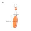 Rowing Inflatable Boats Key Pendant Sailing Fishing Keyring Water Floating Keychain Pool Parts