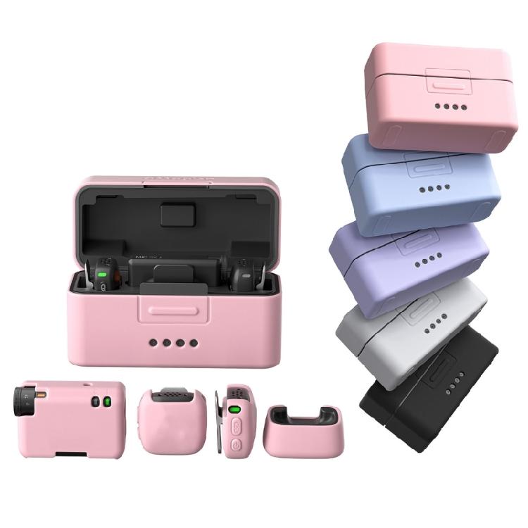 Weiche Silikon Schutzhülle für Mikrofon Mini Drahtloses Mikrofon Zubehör Schutzhülle Zubehör