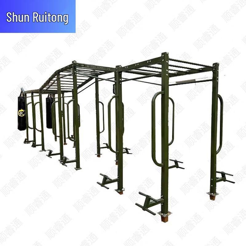 Outdoor 12-Person Comprehensive Fitness Training System