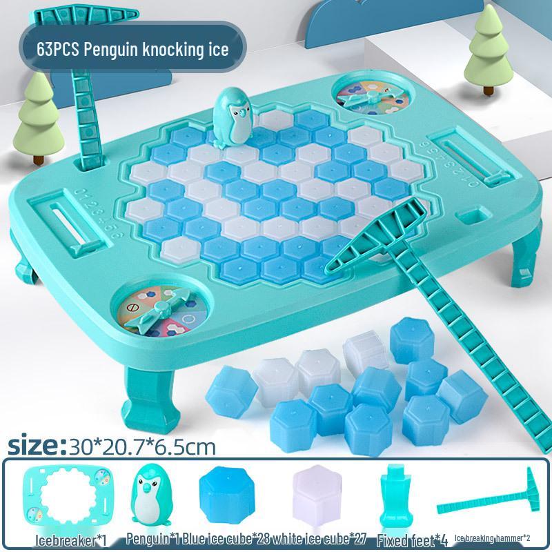 Save the Penguins Icebreaker Game: Educational Toy for Kids' Thinking Skills and Focus Development
