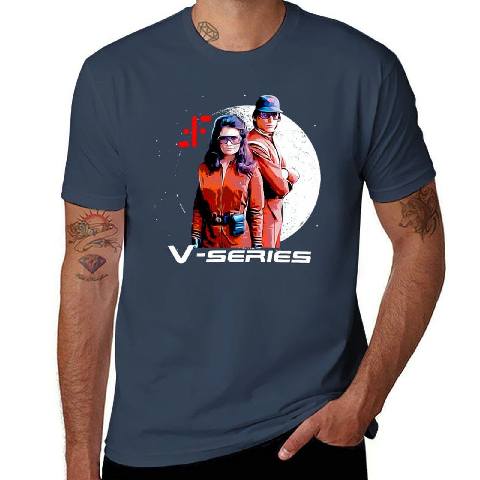 The Visitors V 80s TV Series TShirt Standard Fit Solid Tee Shirt S