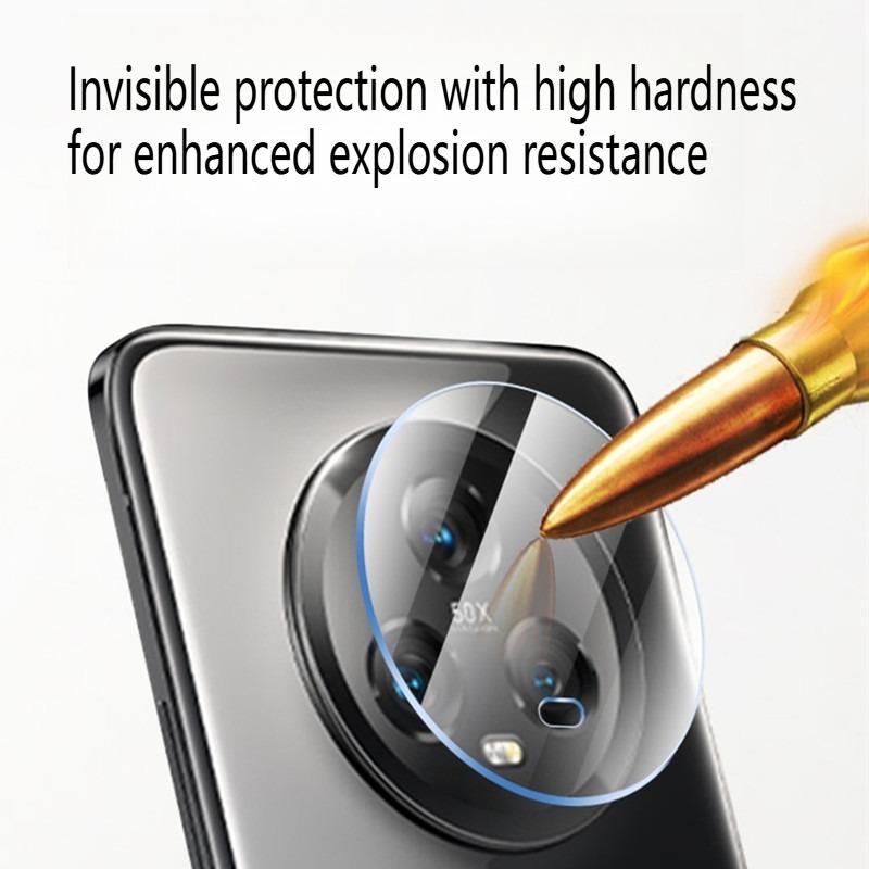 Ultra HD Large Window Tempered Glass Camera Lens Protect Flim For Honor Magic 8 7 6 Pro 9H Scratch-resistant Glass Lens Flim Cap