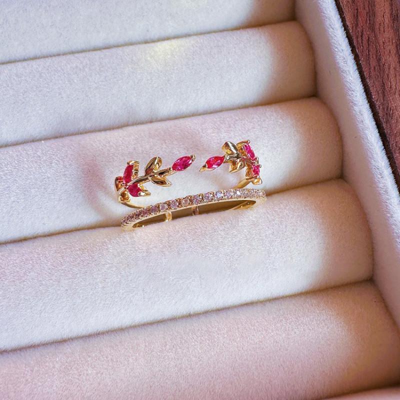 Luxurious And Distinctive Adjustable Copper Ring For Women Stylish Everyday Accessory