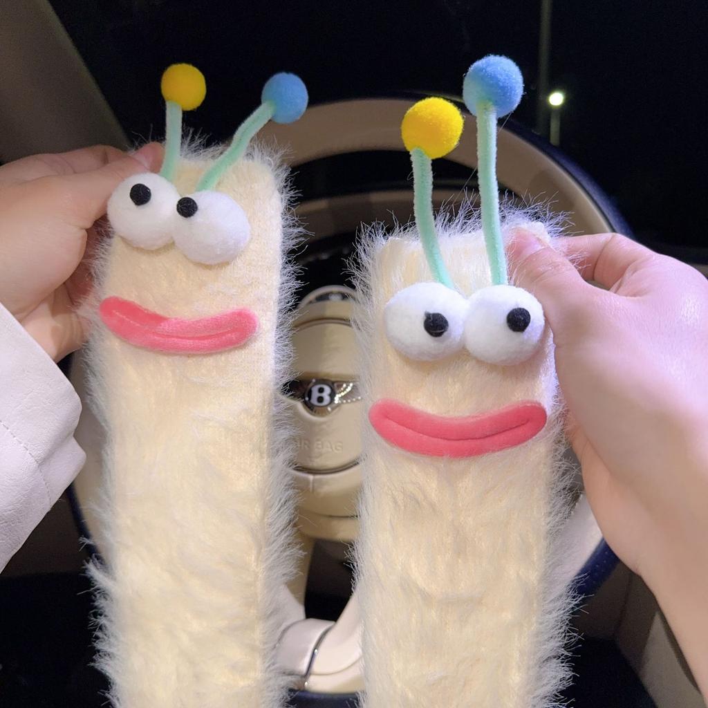 Girls' Autumn and Winter Long Socks Cute and Funny Socks Floor Socks Home Furry Coral Velvet Socks Winter Warm Socks