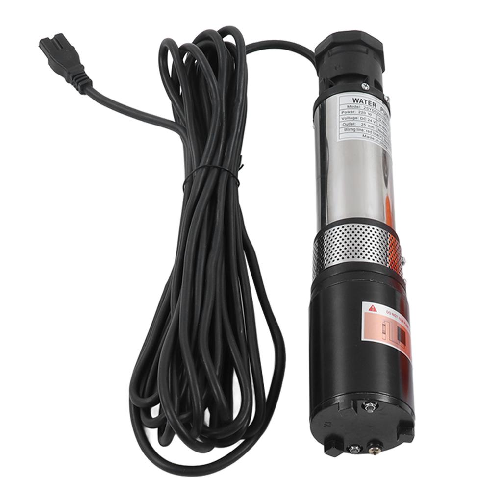 DC Deep Well Pump Solar Water Booster Large Flow High Lift 20meter 24V 2SYDC24V/S6‑20‑220