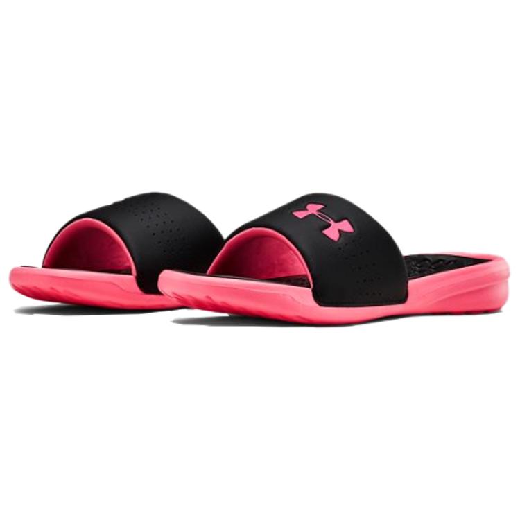 Under Armour Playmaker Fixed Strap Slide 'Black Pink' Women's 3000063-001