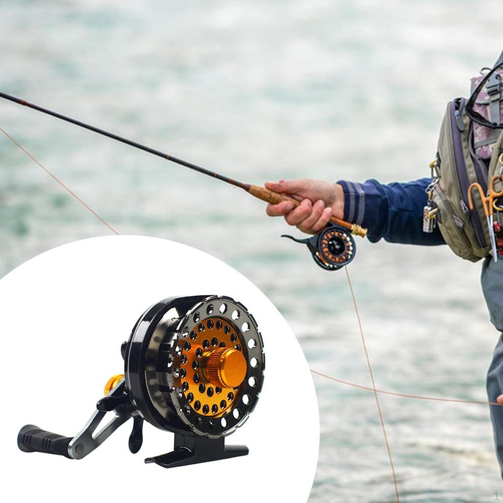 Fiskerulle Metalltrådskupa Bärbart Tillbehör Urholkad med Handtag Sötvatten